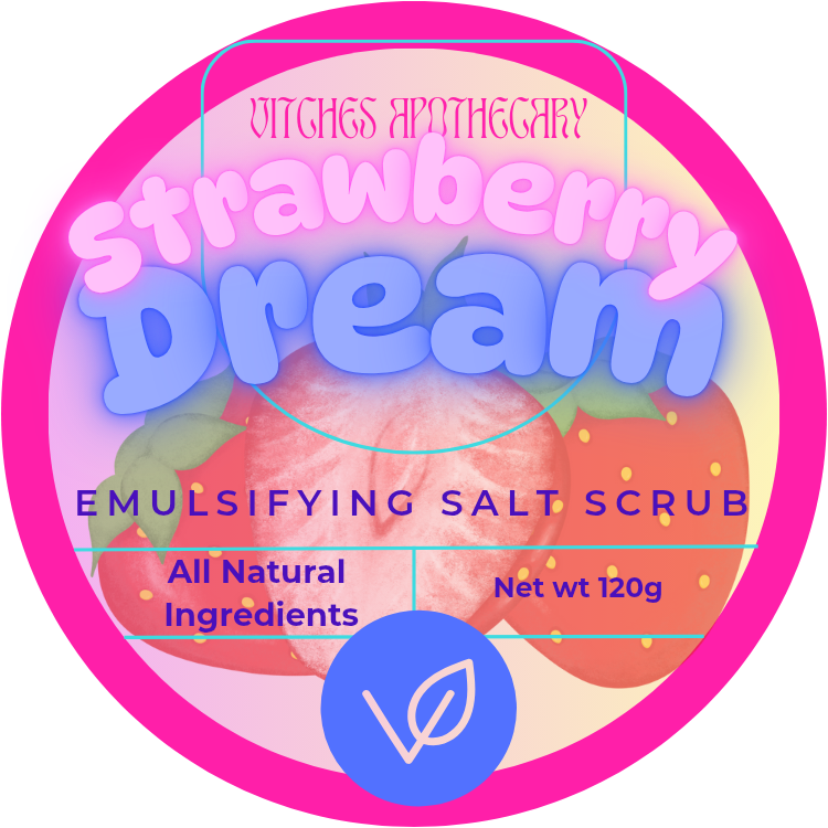 Vitches Apothecary - Himalayan Salt Scrub - Emulsifying Cream Body Polish/Creamy Exfoliant