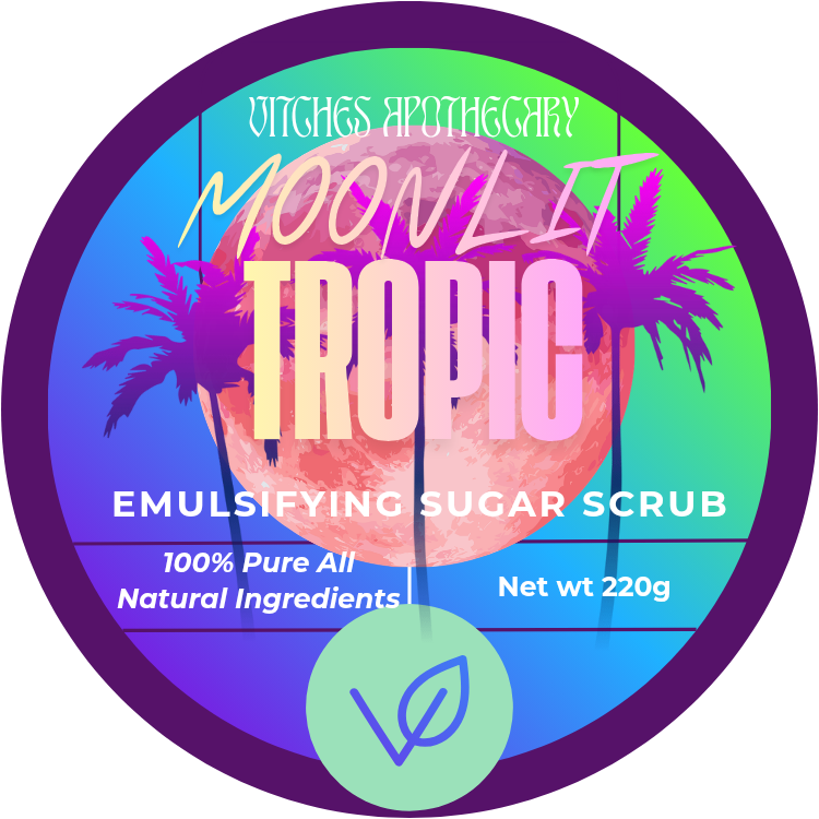Vitches Apothecary Vegan Emulsifying Sugar Scrub - Creamy Exfoliant