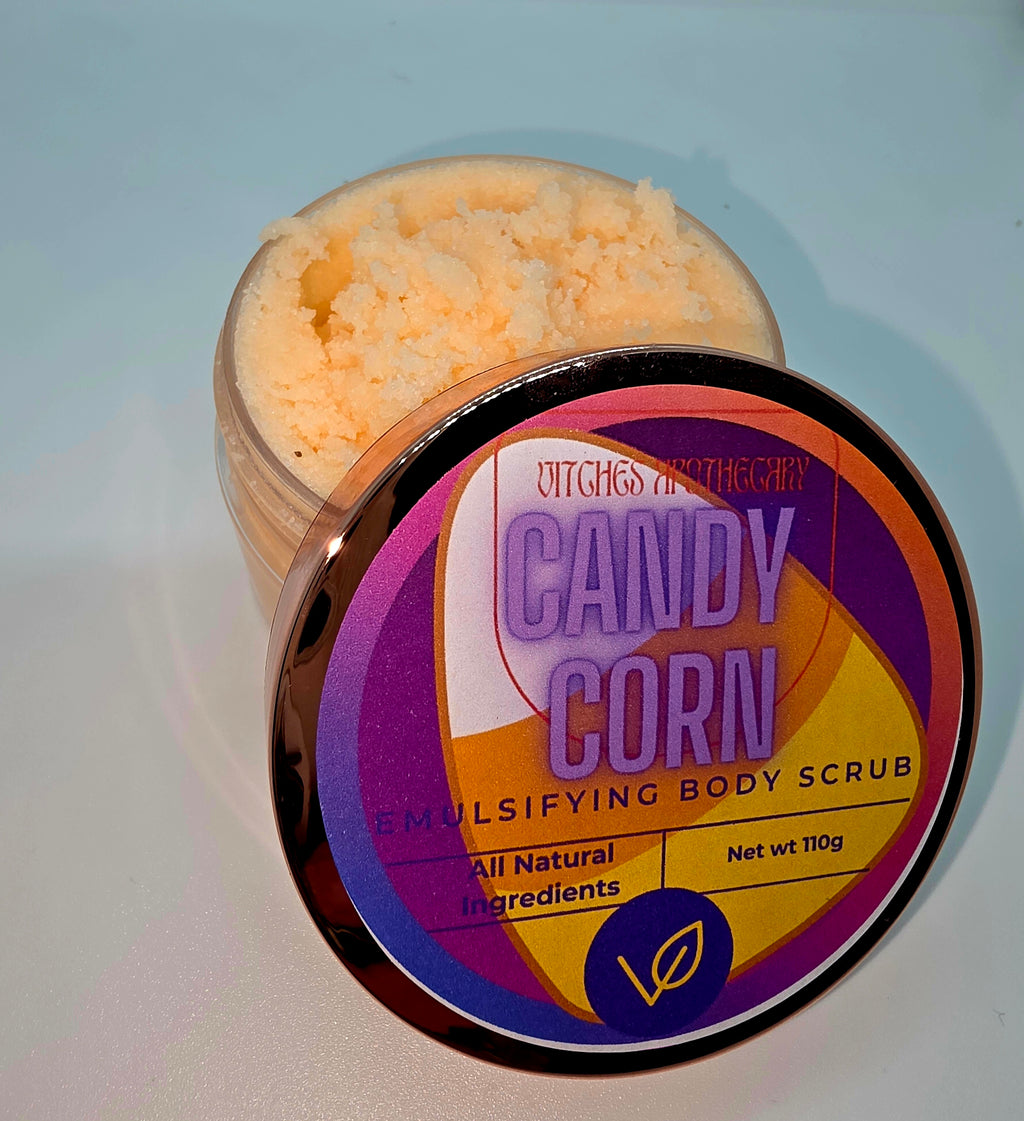 Vitches Apothecary Vegan Emulsifying Sugar Scrub - Creamy Exfoliant